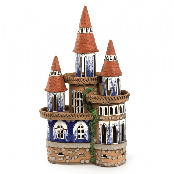 Ceramic candle house F013